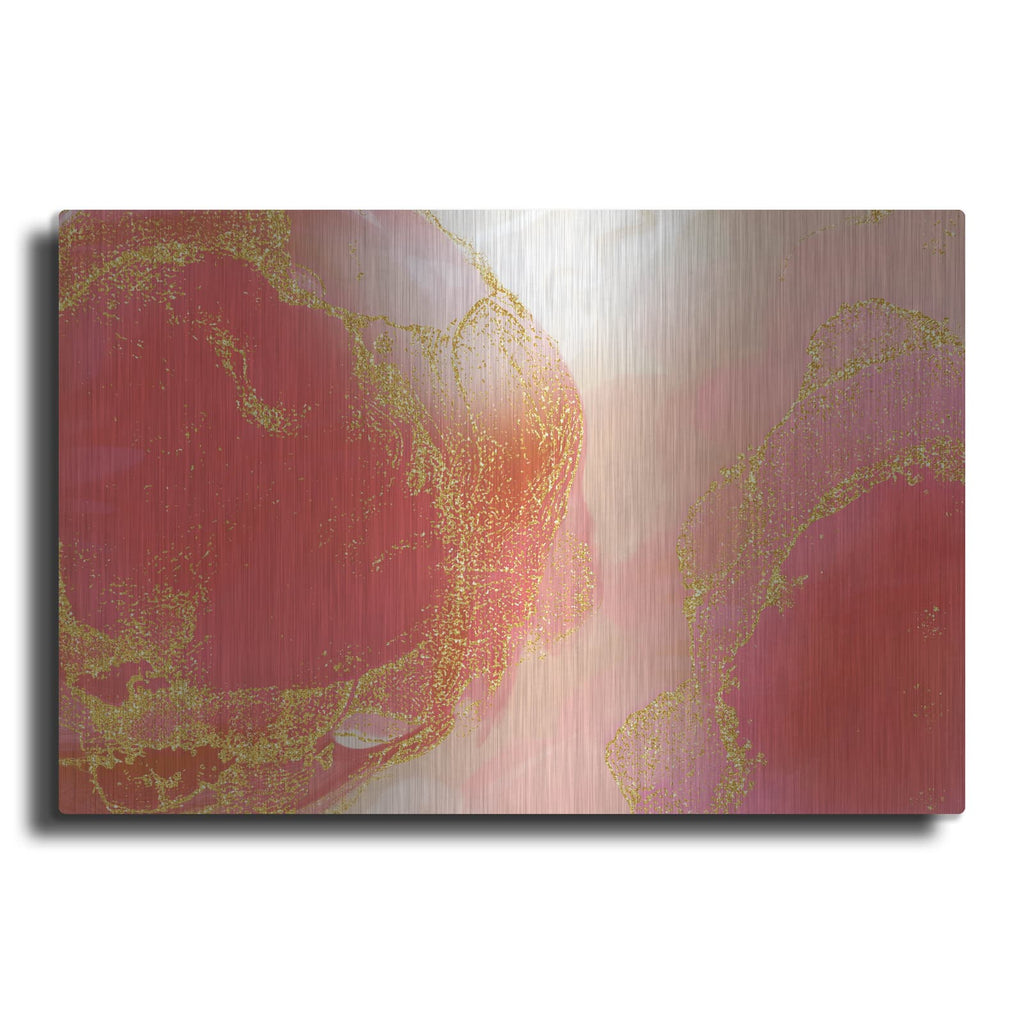 'Pink Dogwood' by Delores Naskrent – Metal Wall Art