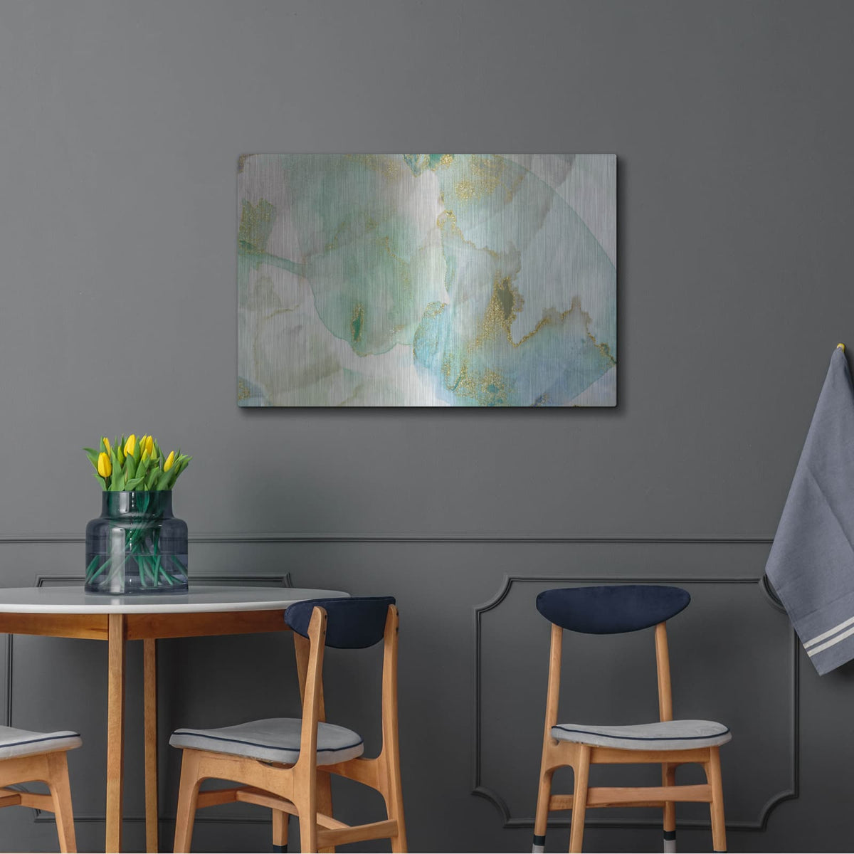 'Carolina Skyscape' by Delores Naskrent – Metal Wall Art, 36x24 room view