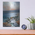 'Tidal Glow' by Louise Montillio – Metal Wall Art, 12x16 room view