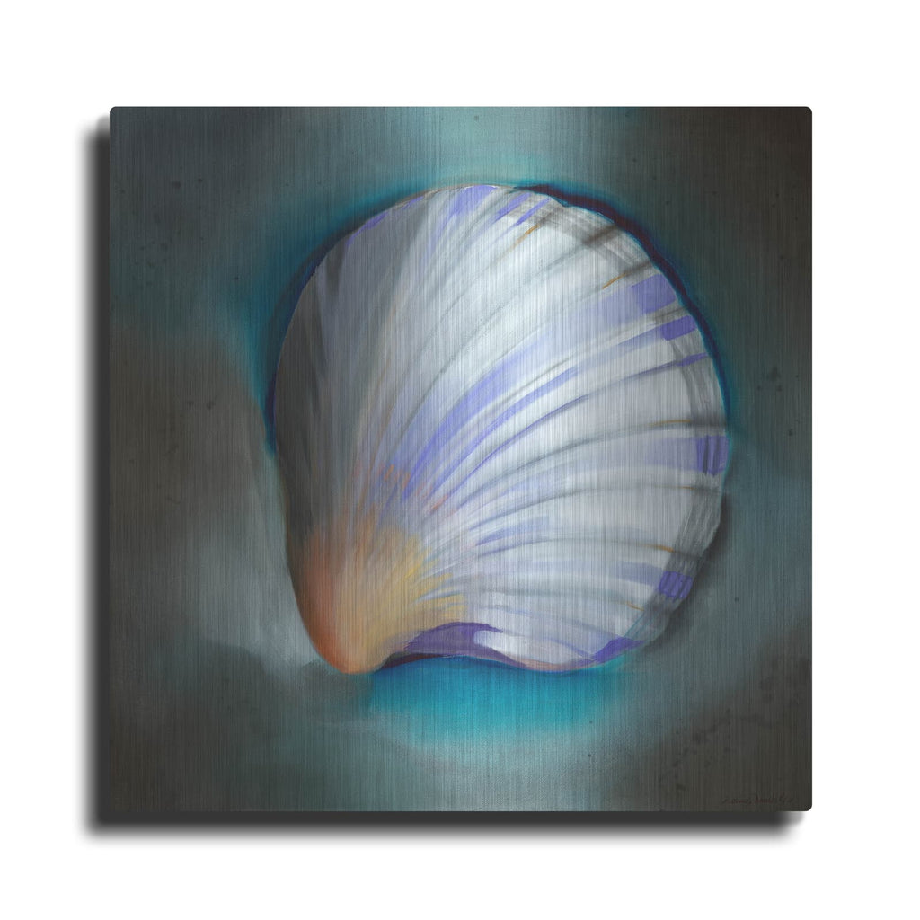 'Clam Shell Glow' by Louise Montillio – Metal Wall Art