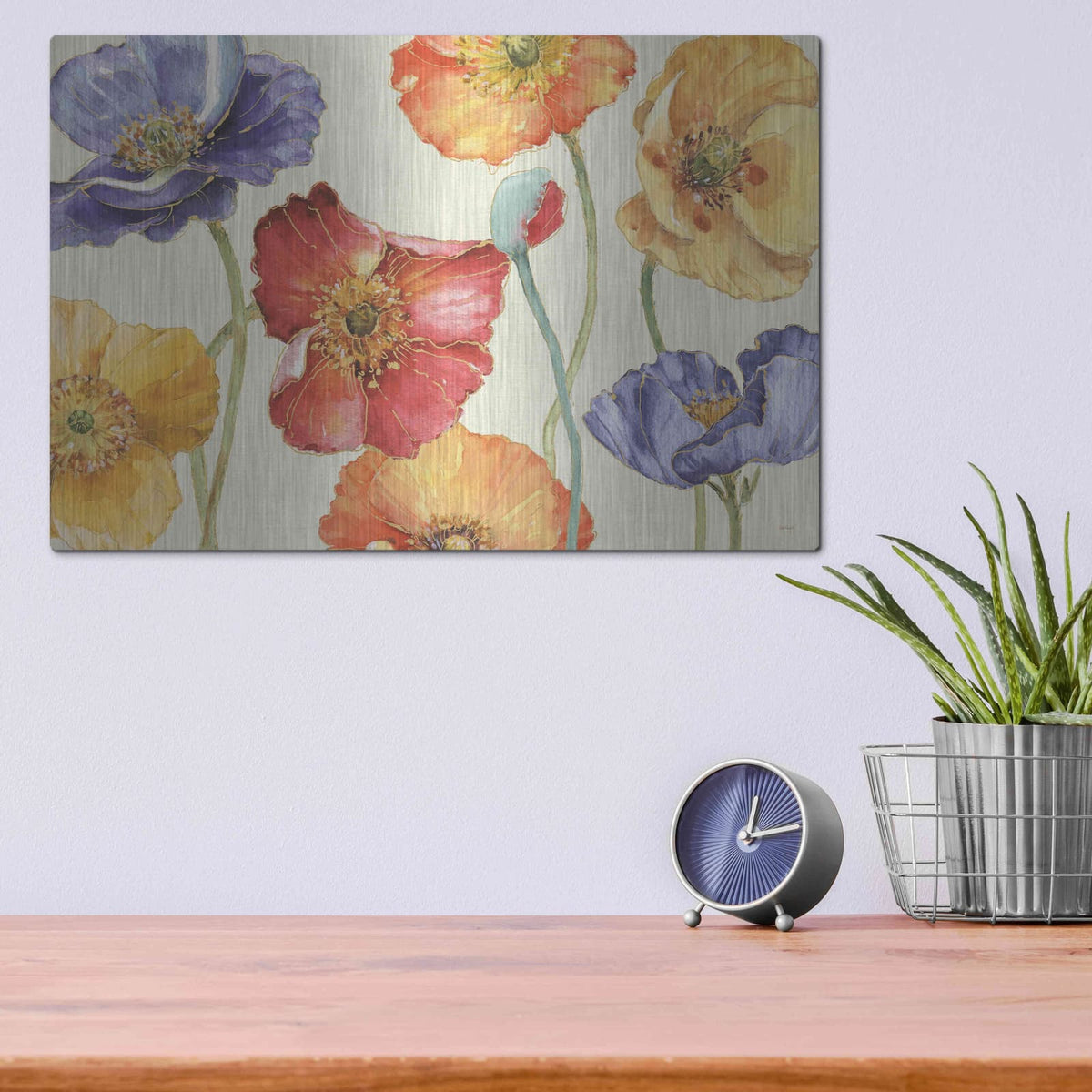 'Autumn Softies' by Lisa Audit – Metal Wall Art, 16x12 room view
