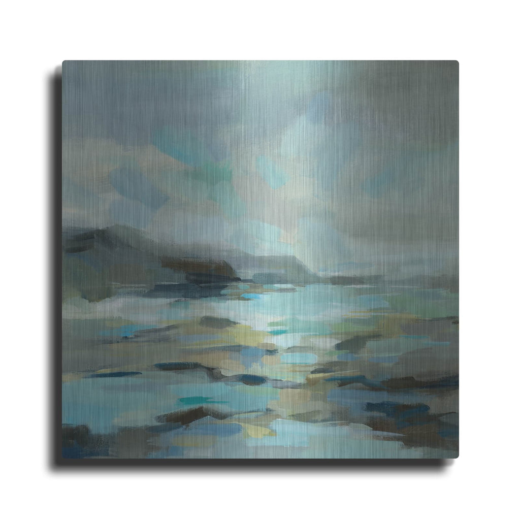 'Blue Lagoon' by Silvia Vassileva – Metal Wall Art