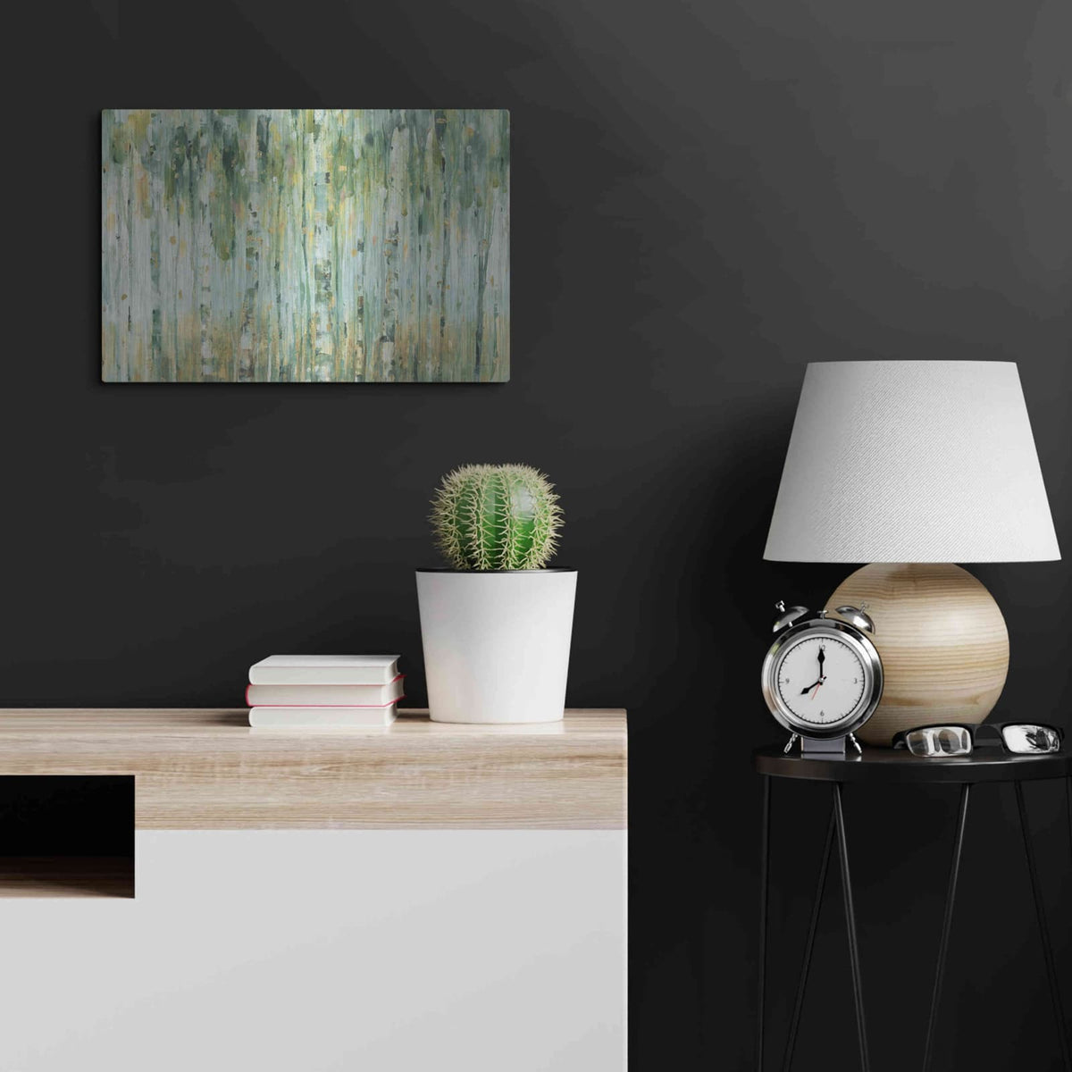 'The Forest I' by Lisa Audit – Metal Wall Art, 24x16 room view