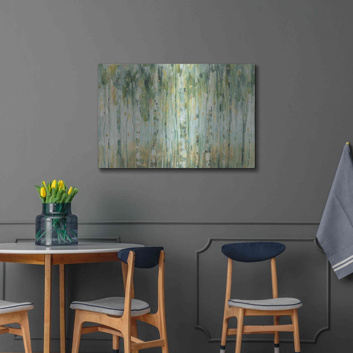 'The Forest I' by Lisa Audit – Metal Wall Art, 36x24 room view