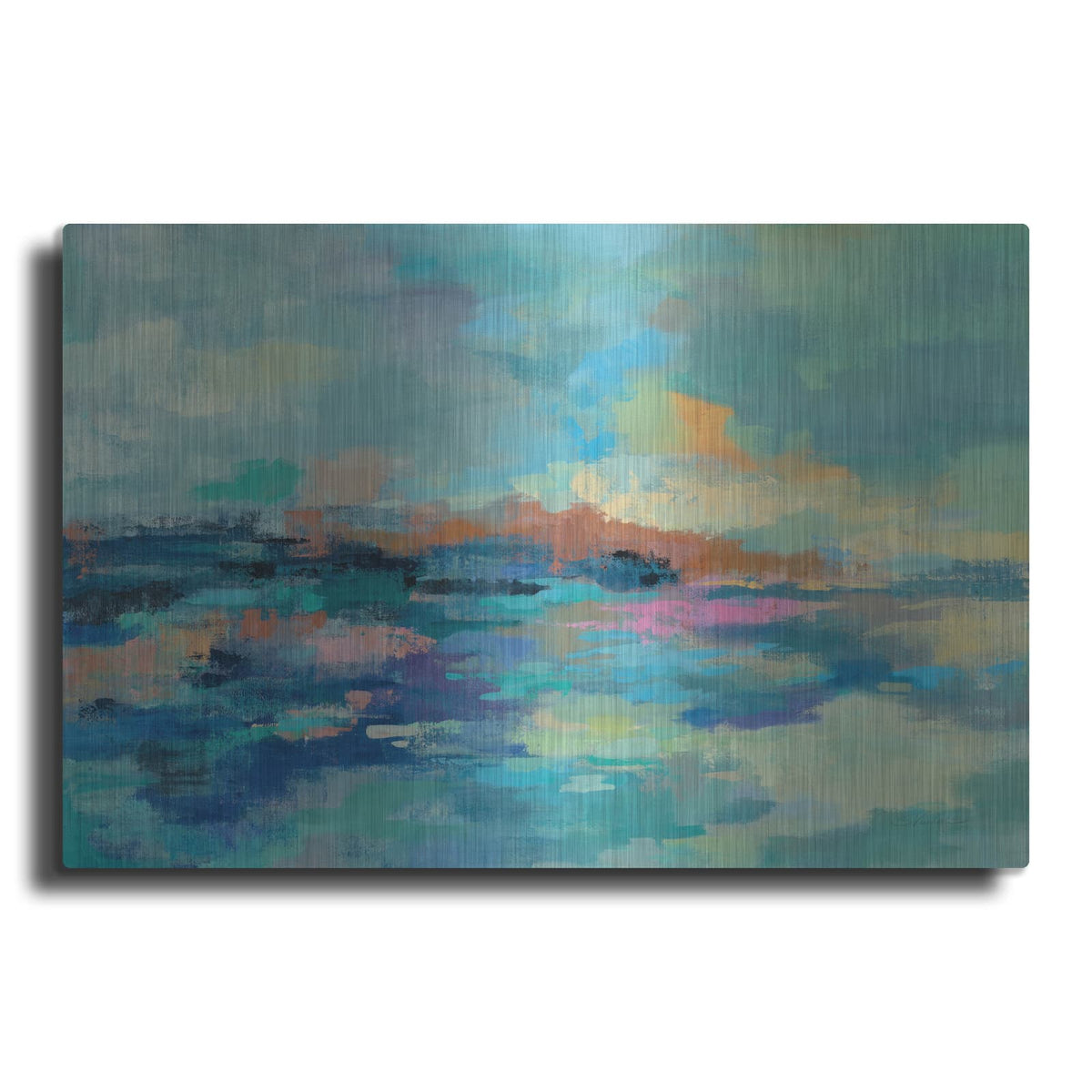'Summer Seaside' by Silvia Vassileva – Metal Wall Art