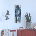 'Evening Sign II' by Silvia Vassileva – Metal Wall Art, 12x36 room view