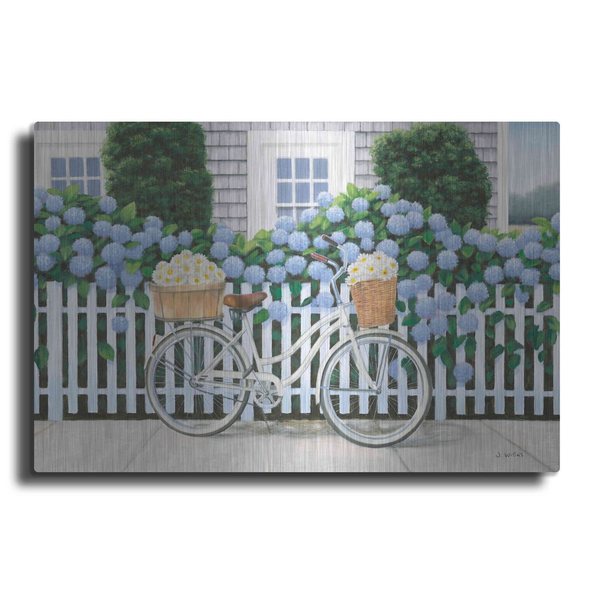 'Beach Days II' by James Wiens – Metal Wall Art