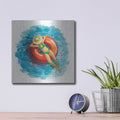 'Sunbather I' by Silvia Vassileva – Metal Wall Art, 12x12 room view