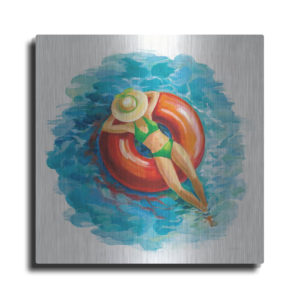 'Sunbather I' by Silvia Vassileva – Metal Wall Art