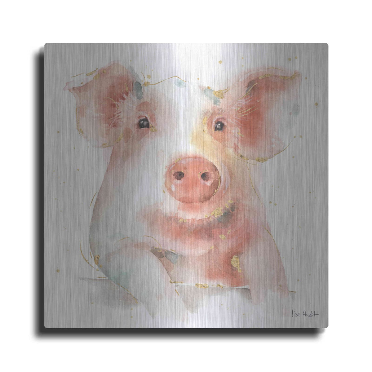'Farm Friends III' by Lisa Audit – Metal Wall Art