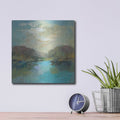 'Mini Landscape' by Silvia Vassileva – Metal Wall Art, 12x12 room view