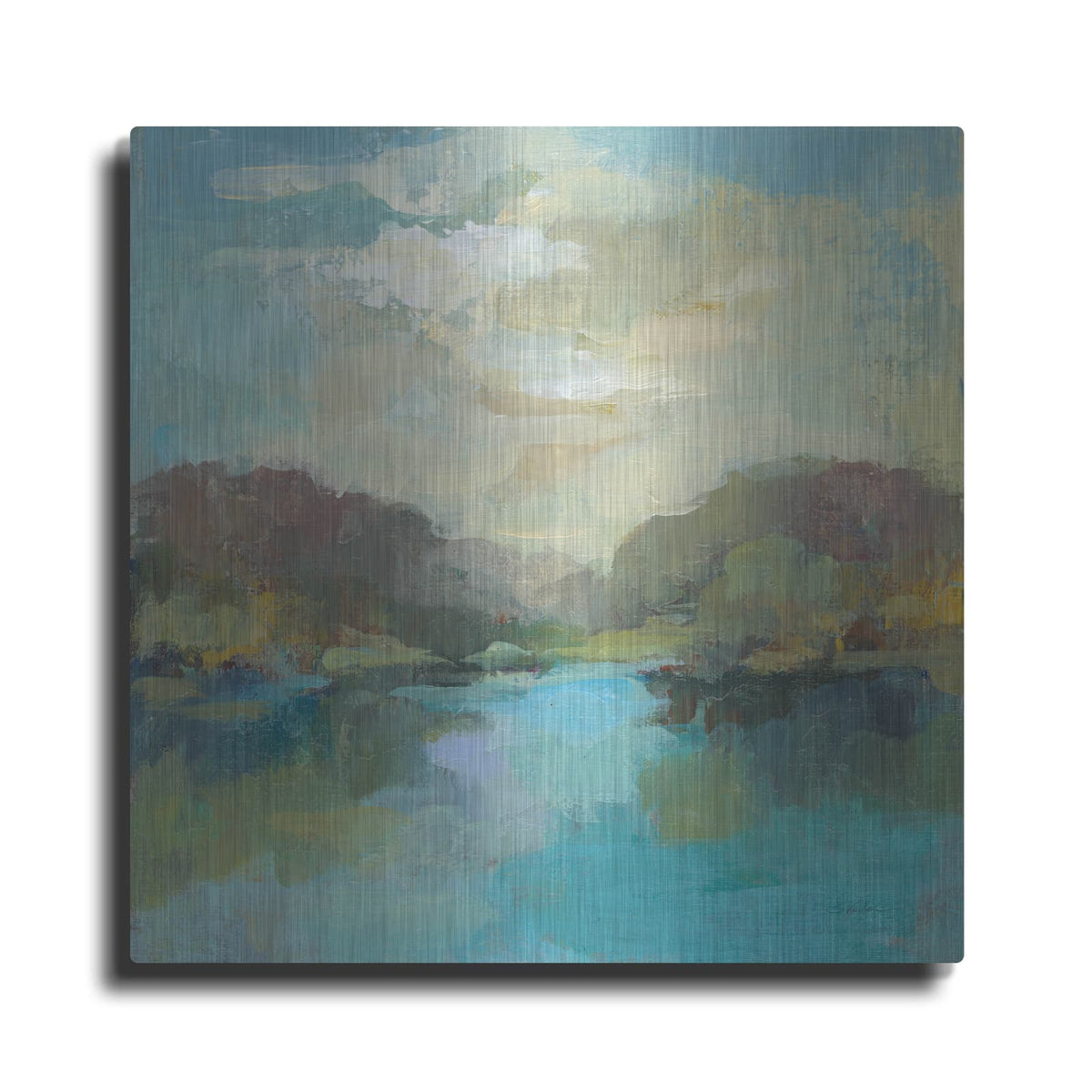 'Mini Landscape' by Silvia Vassileva – Metal Wall Art