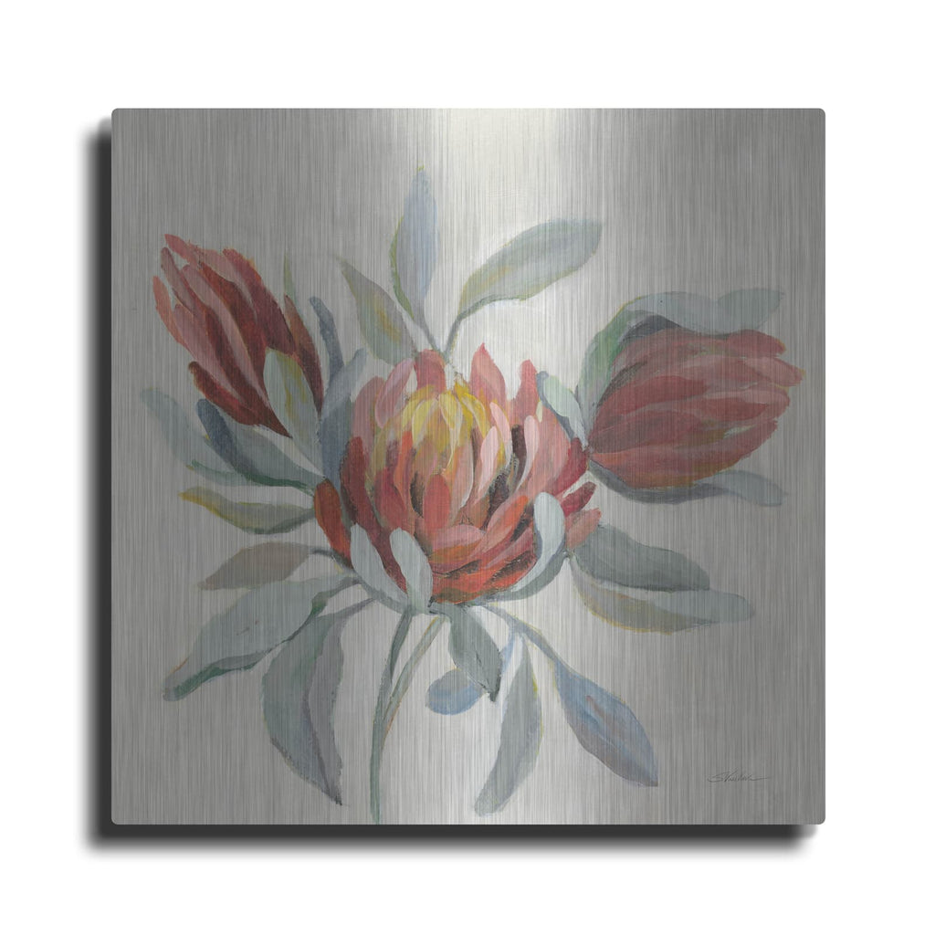 'Field Bloom I' by Silvia Vassileva – Metal Wall Art