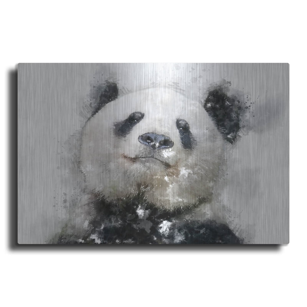 'Panda Love' by Kim Curinga – Metal Wall Art