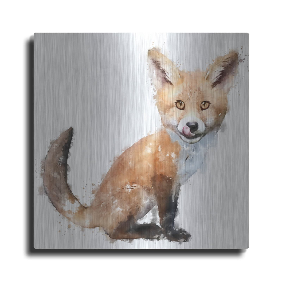 'Foxy Good' by Kim Curinga – Metal Wall Art