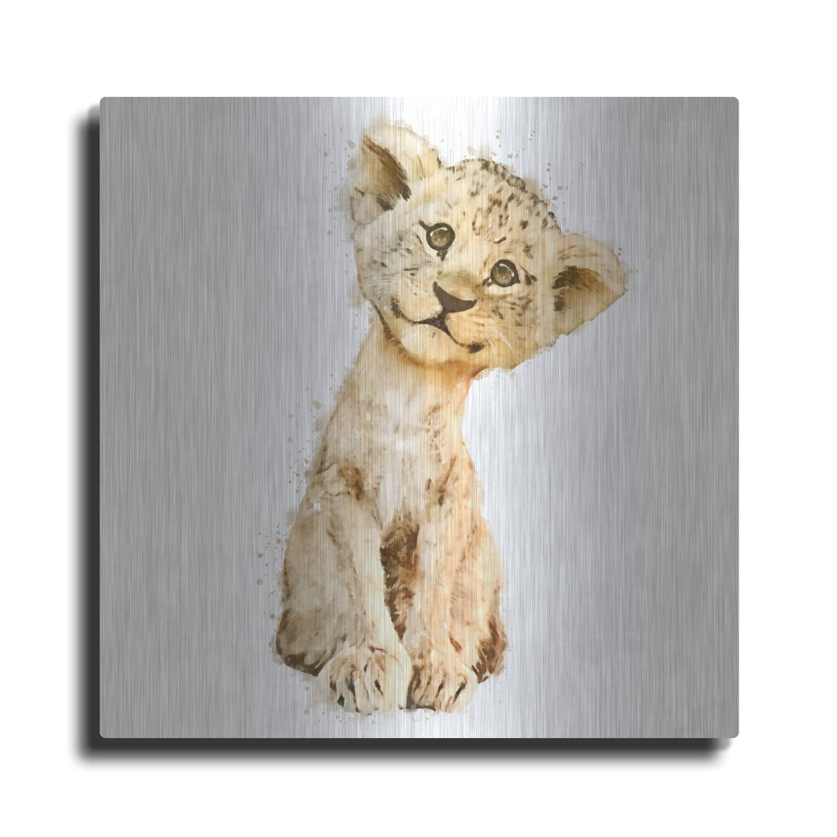 'Simba' by Kim Curinga – Metal Wall Art