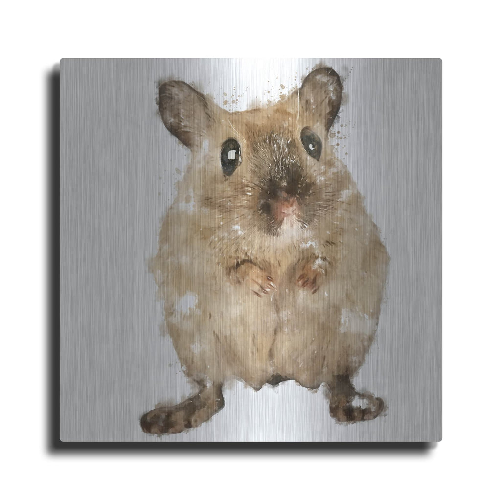 'Curious Mouse' by Kim Curinga – Metal Wall Art
