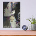 'Flourish' by Loui Jover – Metal Wall Art, 12x16 room view