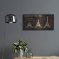 'Exposition Universelle' by Ethan Harper – Metal Wall Art, 24x12 room view