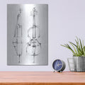 'Cello Sketch' by Ethan Harper – Metal Wall Art, 12x16 room view