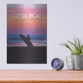 'Costa Rica' by Arctic Frame – Metal Wall Art, 12x16 room view