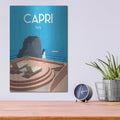 'Capri Italy' by Arctic Frame – Metal Wall Art, 12x16 room view