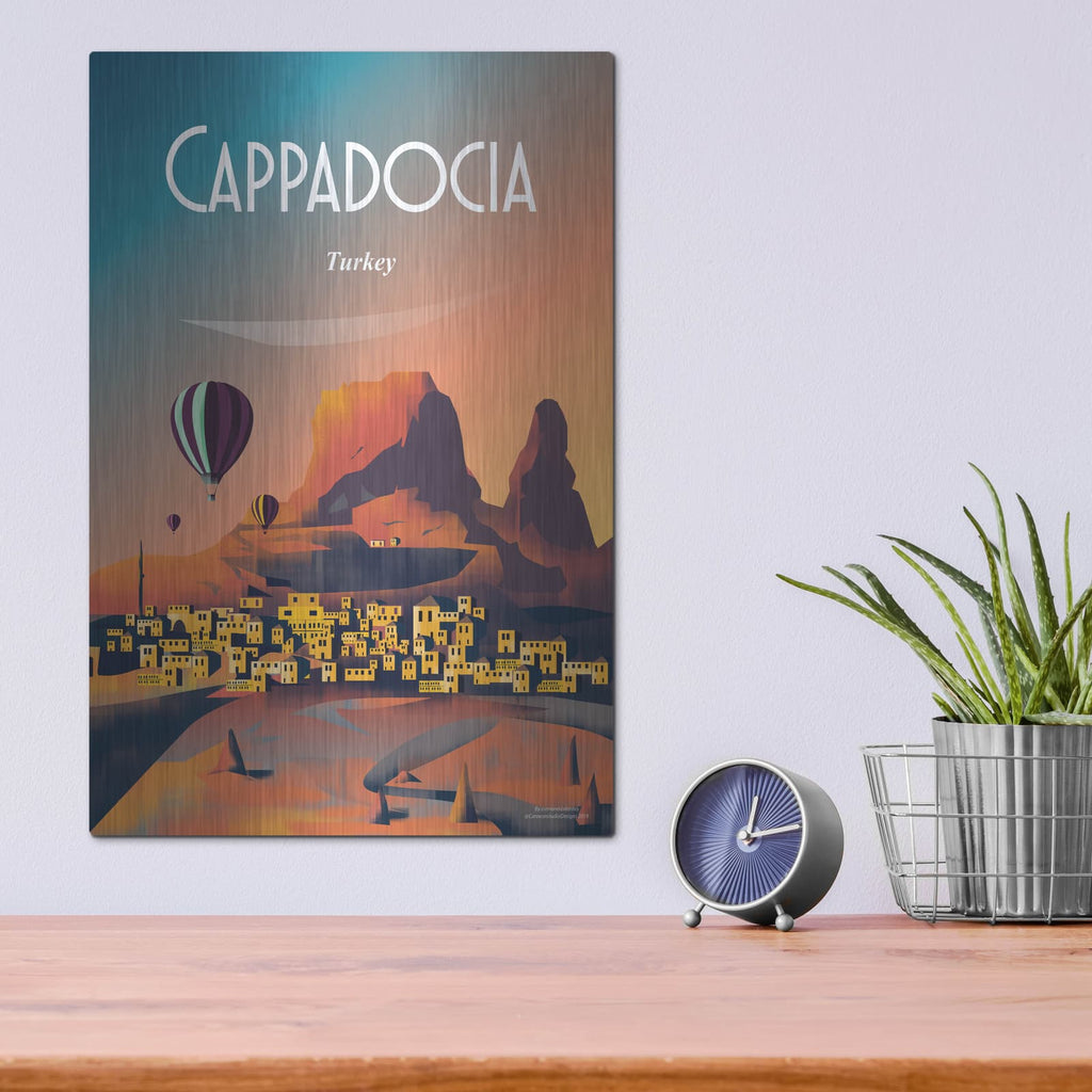 'Cappadocia Turkey' by Arctic Frame – Metal Wall Art, 12x16 room view