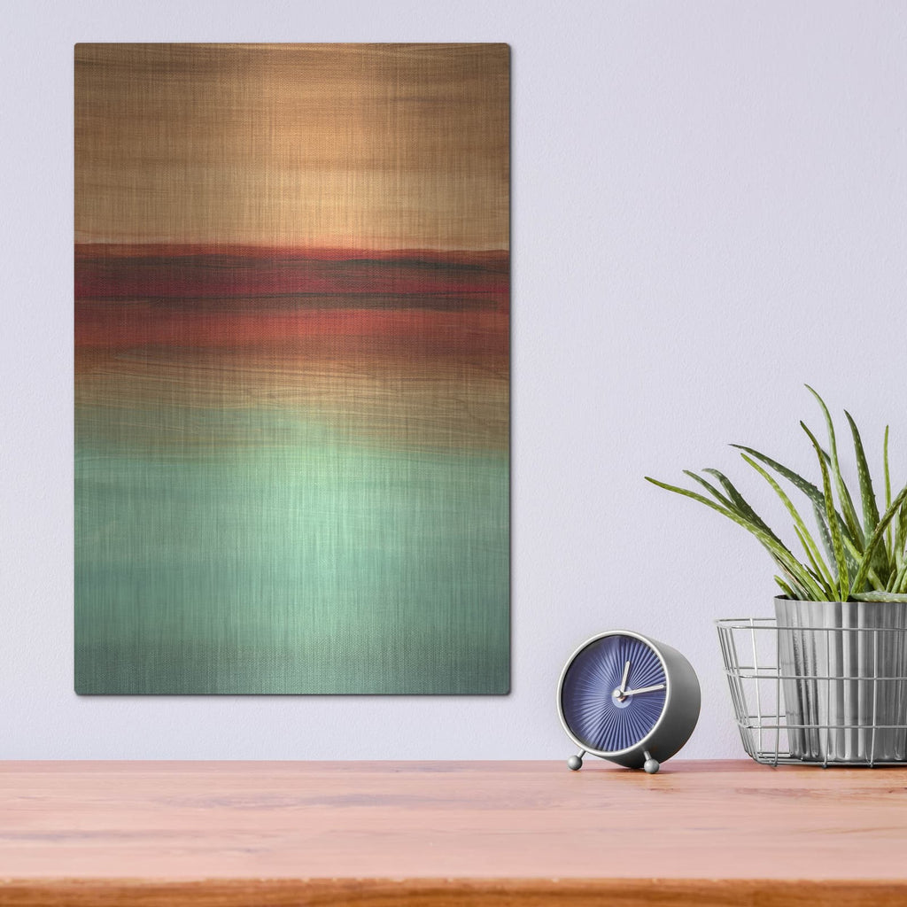 'Geologic Sequence II' by Ethan Harper – Metal Wall Art, 12x16 room view