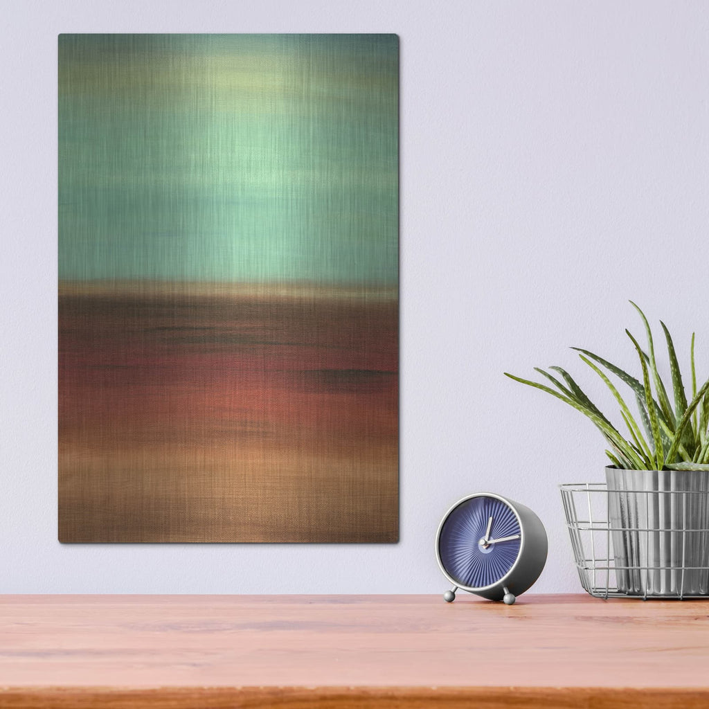 'Geologic Sequence I' by Ethan Harper – Metal Wall Art, 12x16 room view