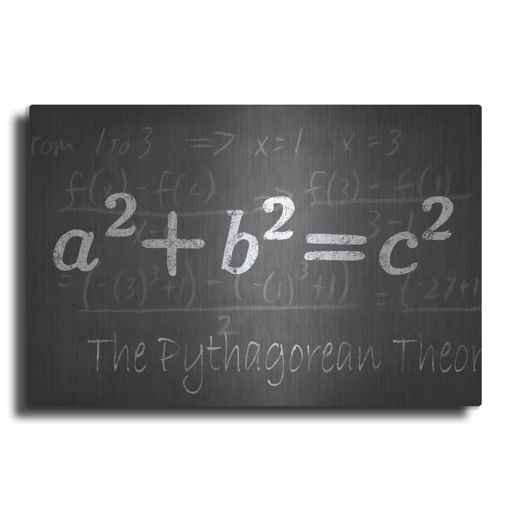 'Mathematical Elements IV' by Ethan Harper – Metal Wall Art