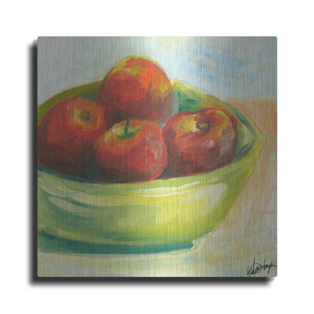 'Bowl of Fruit III' by Ethan Harper – Metal Wall Art