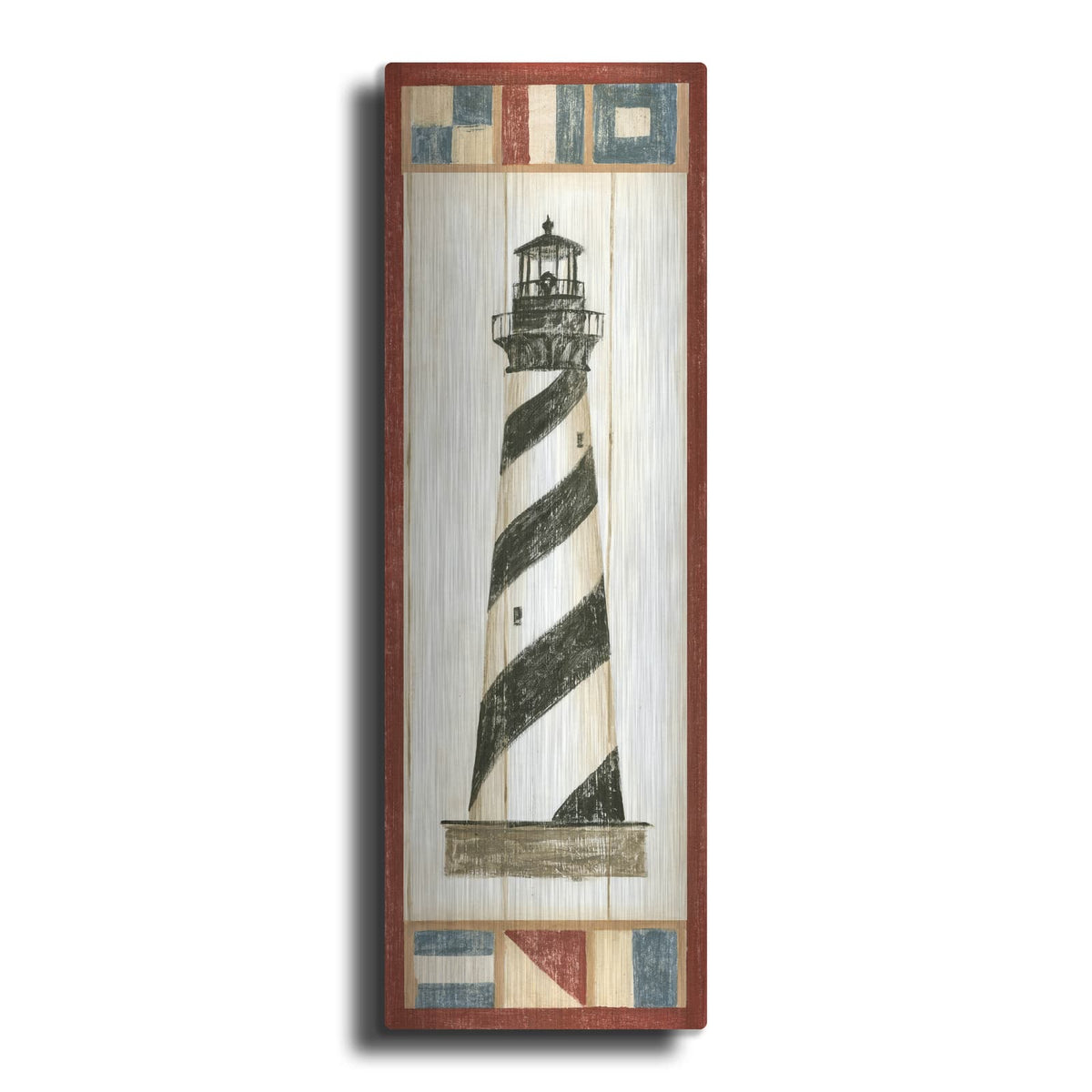 'Americana Lighthouse II' by Ethan Harper – Metal Wall Art