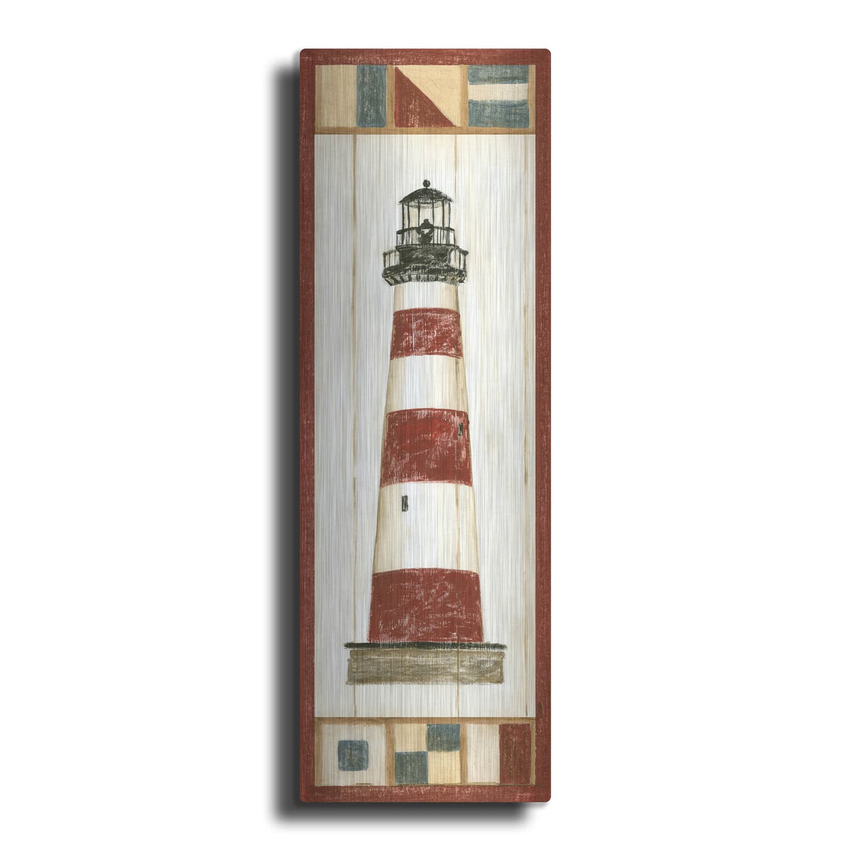 'Americana Lighthouse I' by Ethan Harper – Metal Wall Art