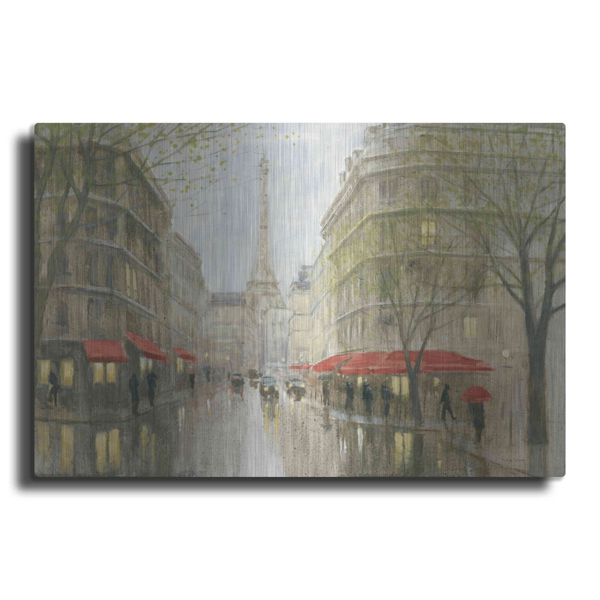 'Impression of Paris' by Myles Sullivan – Metal Wall Art