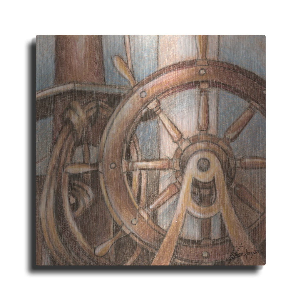 'Coastal View III' by Ethan Harper – Metal Wall Art