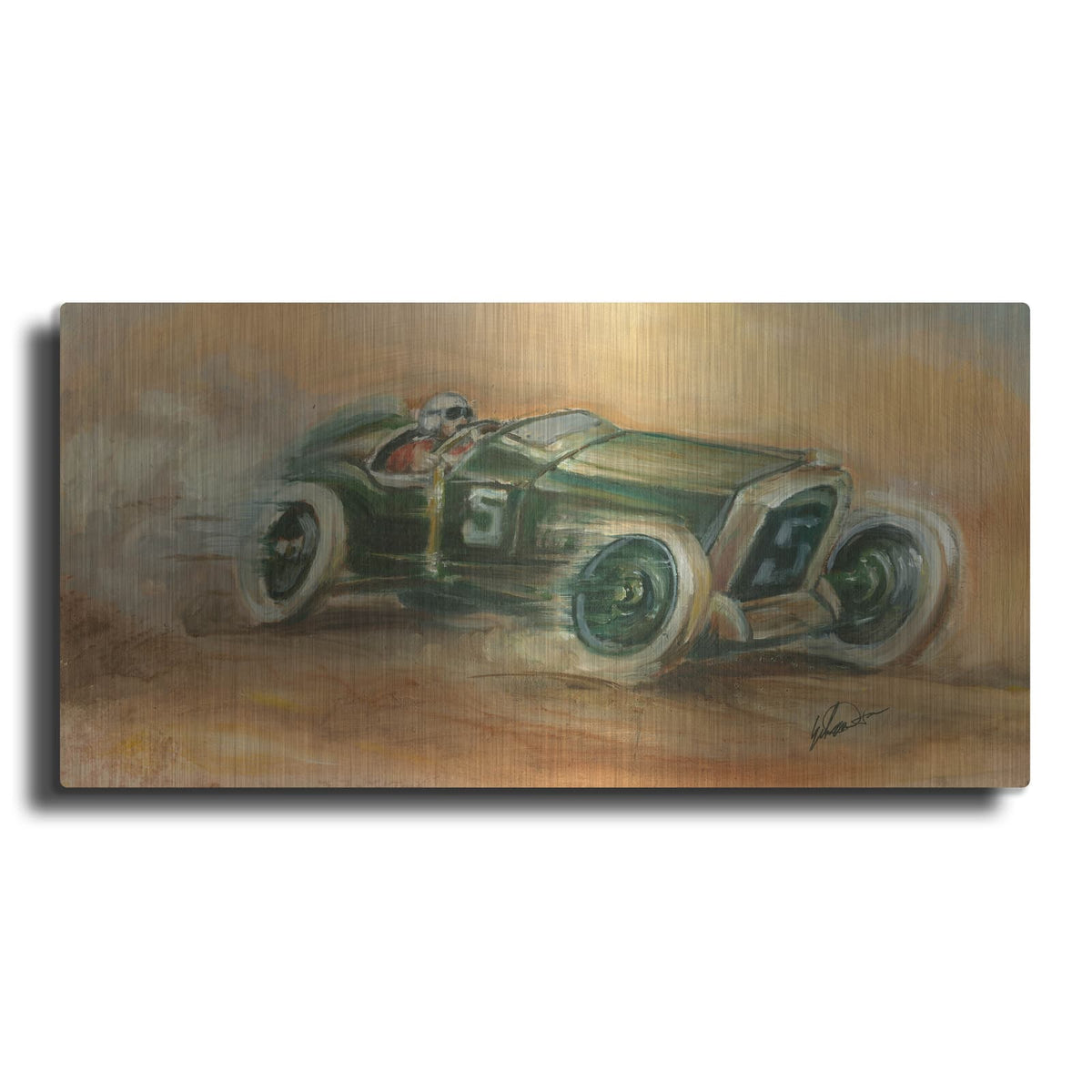 'French Grand Prix 1914' by Ethan Harper – Metal Wall Art