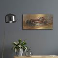 'Le Mans 1935' by Ethan Harper – Metal Wall Art, 24x12 room view