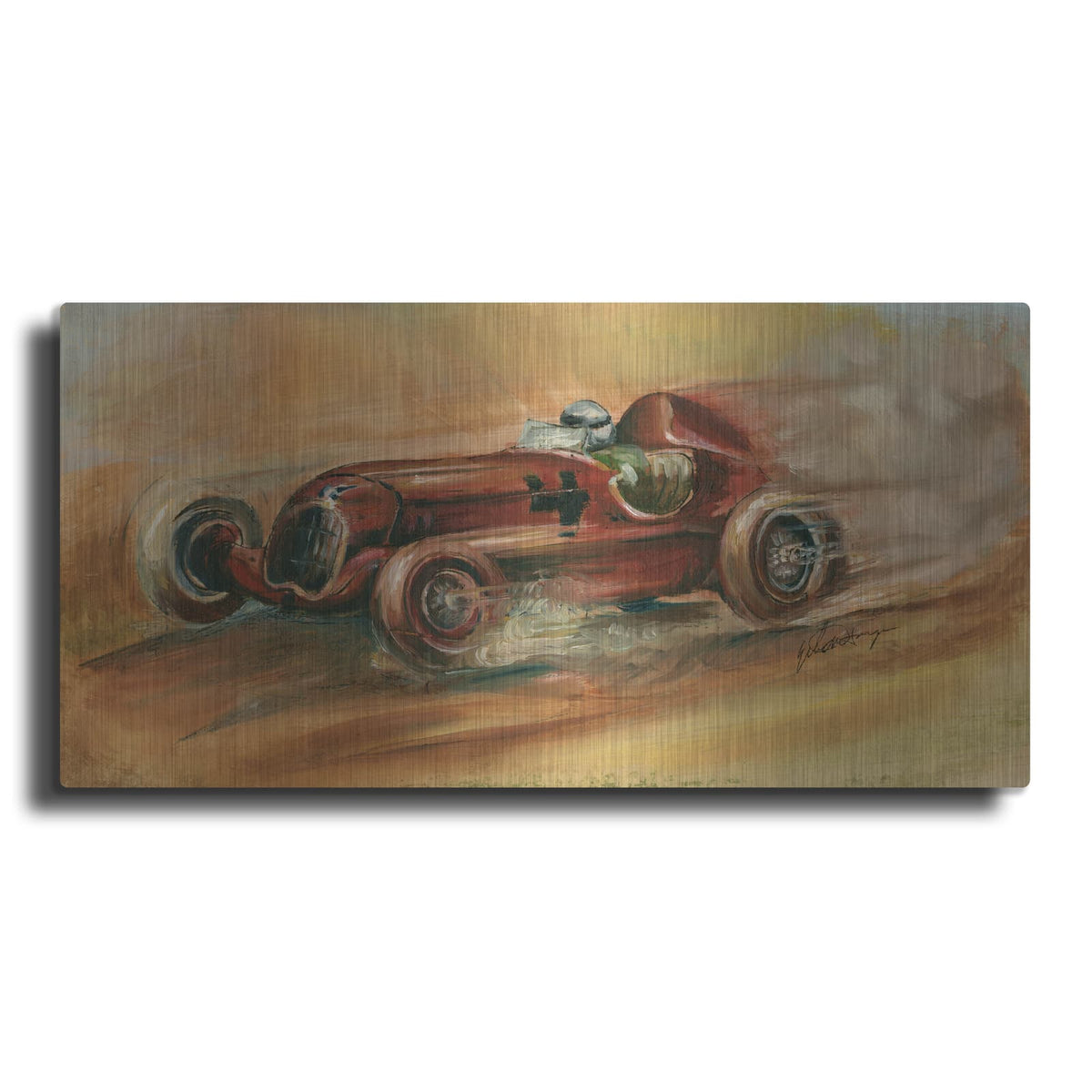 'Le Mans 1935' by Ethan Harper – Metal Wall Art