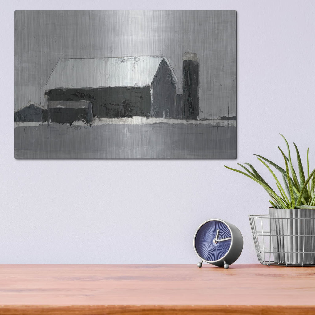 'Dynamic Barn I' by Ethan Harper – Metal Wall Art, 16x12 room view