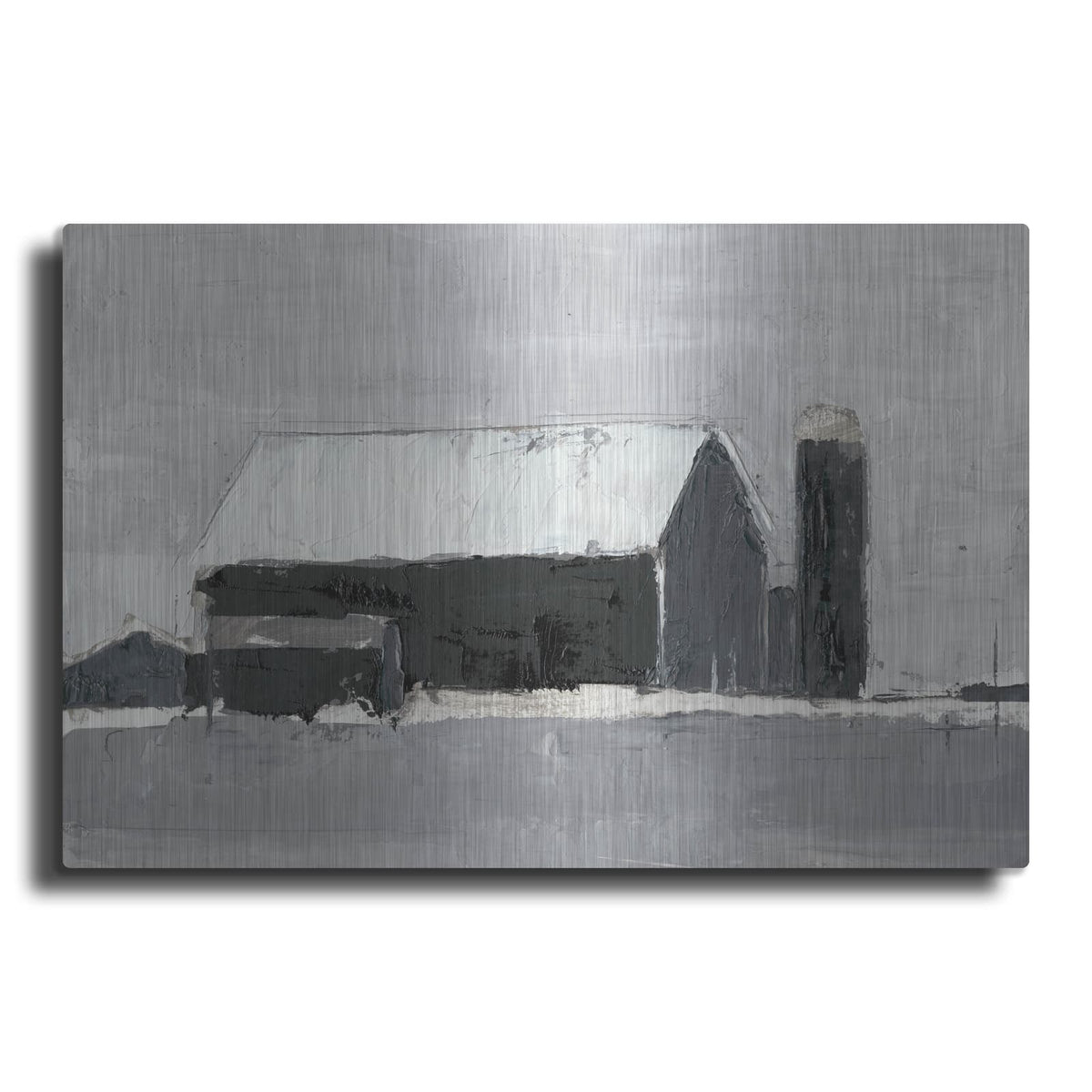 'Dynamic Barn I' by Ethan Harper – Metal Wall Art