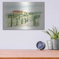 'Watercolor Tuscan Villa I' by Ethan Harper – Metal Wall Art, 16x12 room view