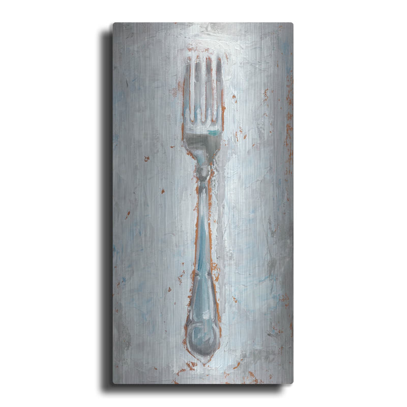 'Impressionist Flatware II' by Ethan Harper – Metal Wall Art