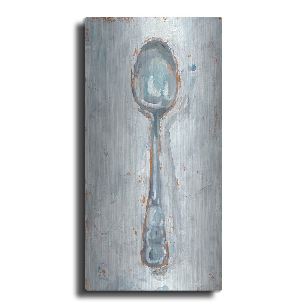 'Impressionist Flatware I' by Ethan Harper – Metal Wall Art