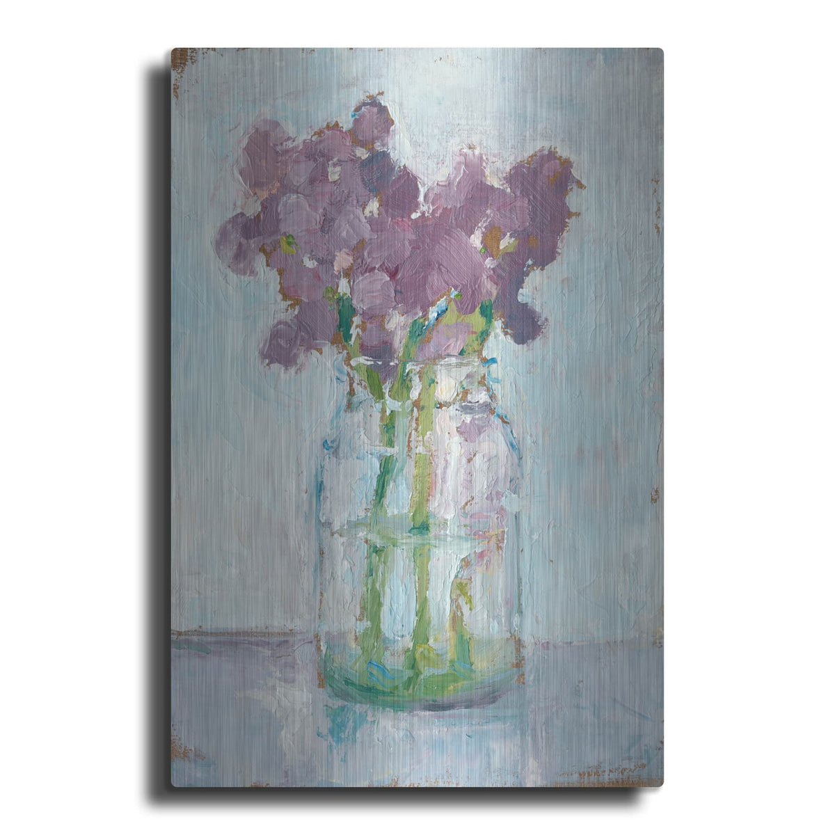 'Impressionist Floral Study II' by Ethan Harper – Metal Wall Art