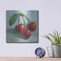 'Impressionist Fruit Study IV' by Ethan Harper – Metal Wall Art, 12x12 room view