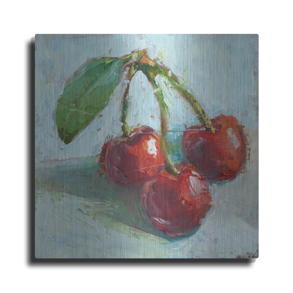 'Impressionist Fruit Study IV' by Ethan Harper – Metal Wall Art