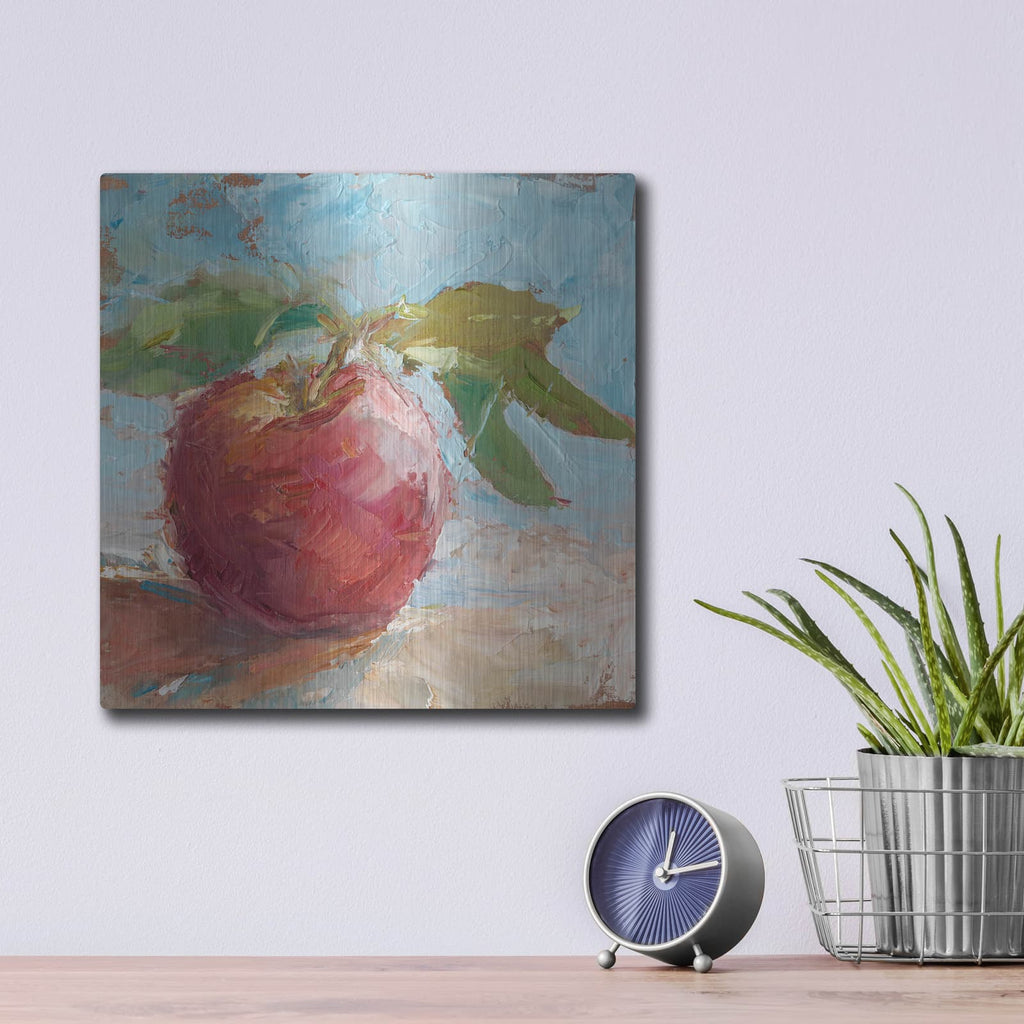 'Impressionist Fruit Study I' by Ethan Harper – Metal Wall Art, 12x12 room view