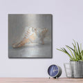 'Impressionist Shell Study I' by Ethan Harper – Metal Wall Art, 12x12 room view