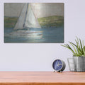 'Off the Coast I' by Ethan Harper – Metal Wall Art, 16x12 room view