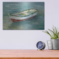 'By the Shore I' by Ethan Harper – Metal Wall Art, 16x12 room view